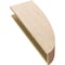 Ekena Millwork 6"W x 12"D x 36"H Thin Durham Rough Cedar Woodgrain TimberThane Corbel, Primed Tan CORUR06X12X36DURRCPR - alternate 2
